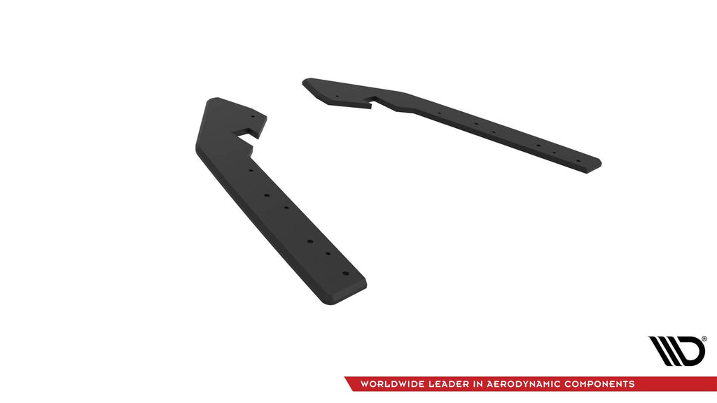 Maxton Design Street Pro Rear Side Splitters para BMW 2 Coupe G42 - imagen 5