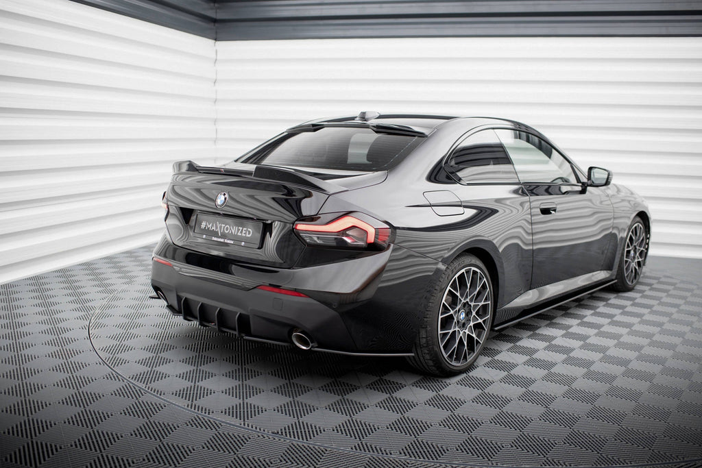 Maxton Design Street Pro Rear Side Splitters para BMW 2 Coupe G42 - imagen 2