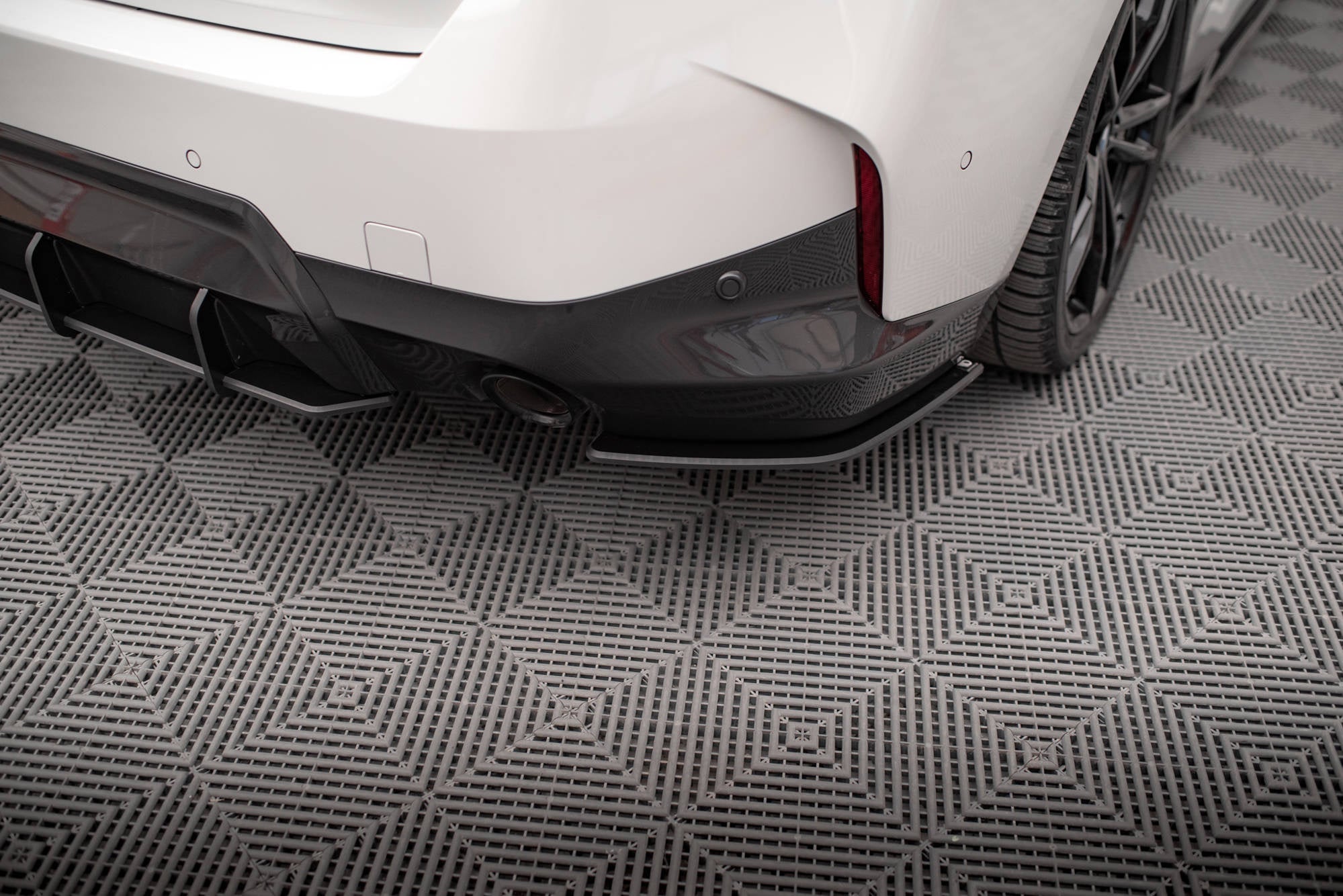 Maxton Design Street Pro Rear Side Splitters para BMW 2 Coupe M-Pack G42 - imagen 1