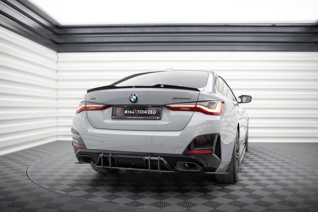 Maxton Design Street Pro Rear Side Splitters para BMW 4 Gran Coupe M440i G26 - imagen 3