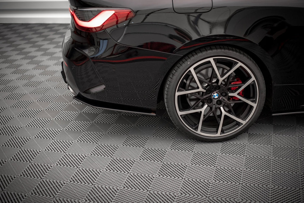 Maxton Design Street Pro Rear Side Splitters para BMW 4 M-Pack G22 / G23 / G22 Facelift / G23 Facelift - imagen 1