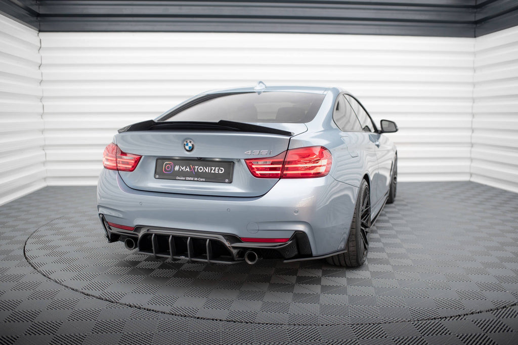 Maxton Design Street Pro Rear Side Splitters para BMW 435i Coupe M-Pack F32 - imagen 3