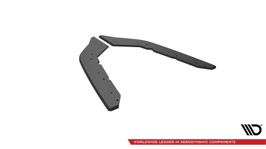 Maxton Design Street Pro Rear Side Splitters para BMW 435i Coupe M-Pack F32 - imagen 5