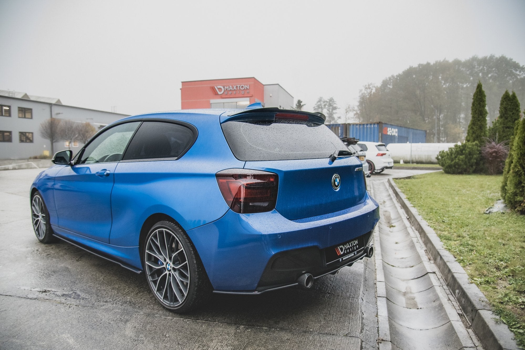 Maxton Design Street Pro Rear Side Splitters para BMW M135i F20 - imagen 3