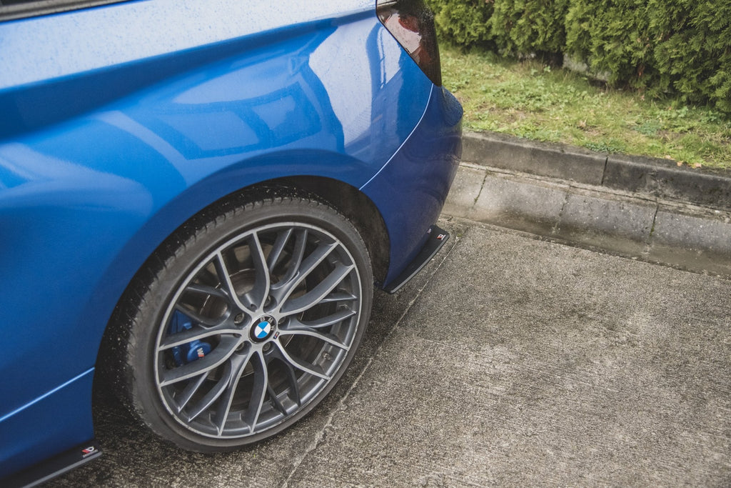 Maxton Design Street Pro Rear Side Splitters para BMW M135i F20 - imagen 4