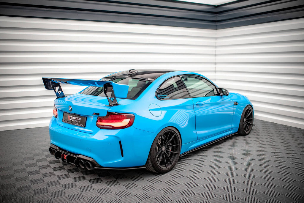 Maxton Design Street Pro Rear Side Splitters para BMW M2 F87 - imagen 3