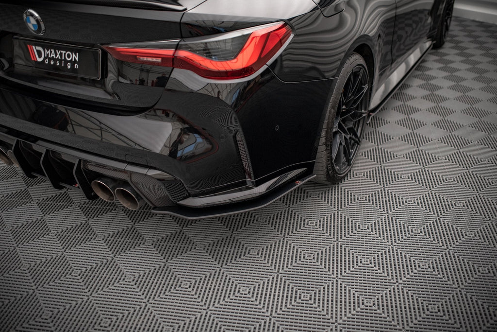 Maxton Design Street Pro Rear Side Splitters para BMW M4 G82 - imagen 1