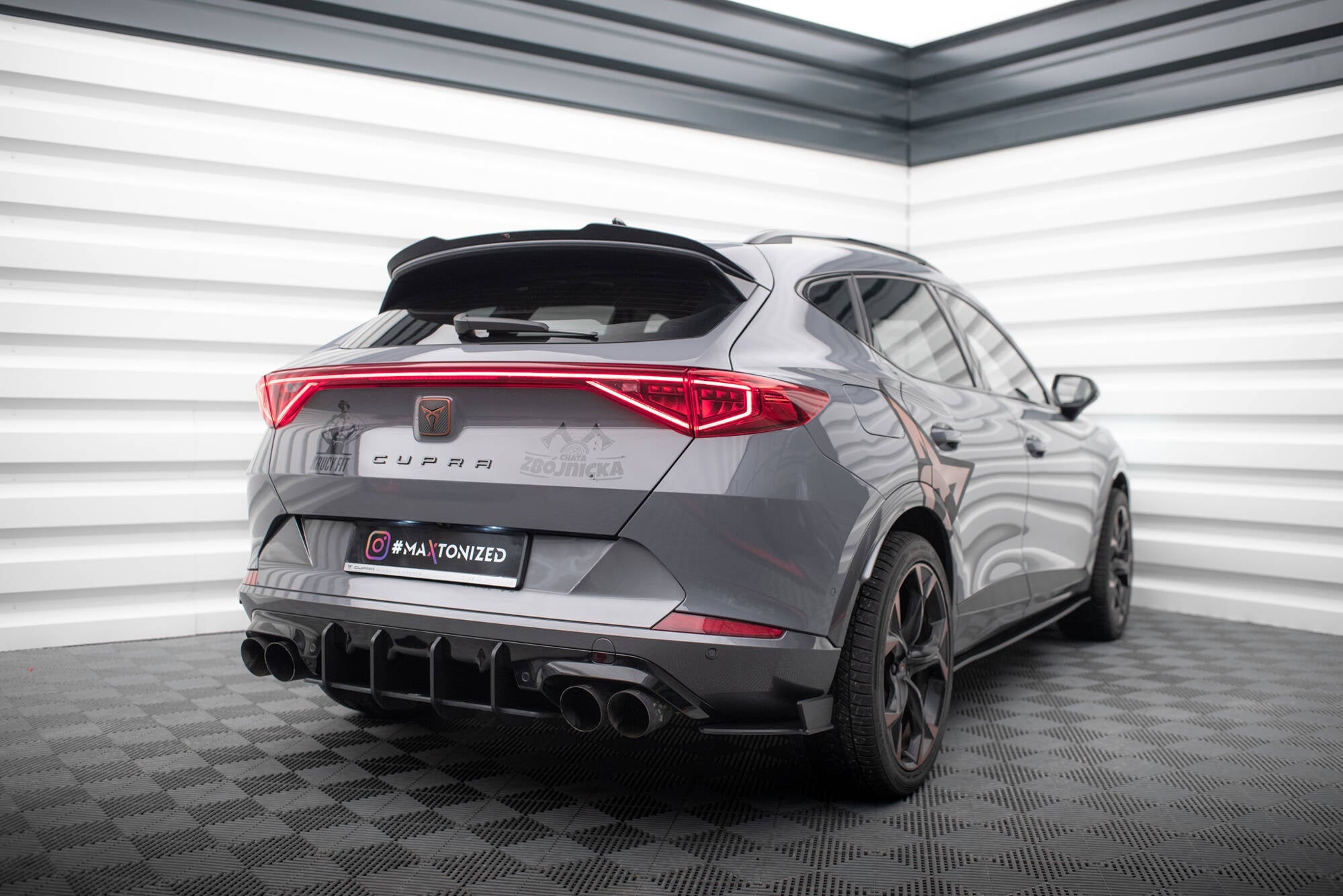Maxton Design Street Pro Rear Side Splitters para Cupra Formentor Mk1 - imagen 2
