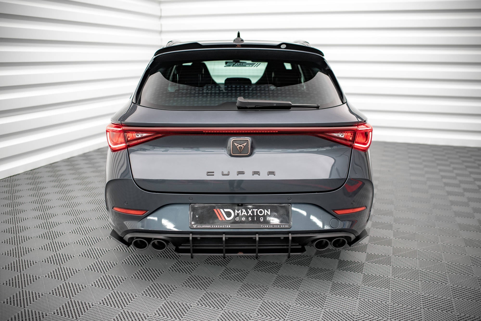 Maxton Design Street Pro Rear Side Splitters para Cupra Leon ST Mk1 - imagen 2