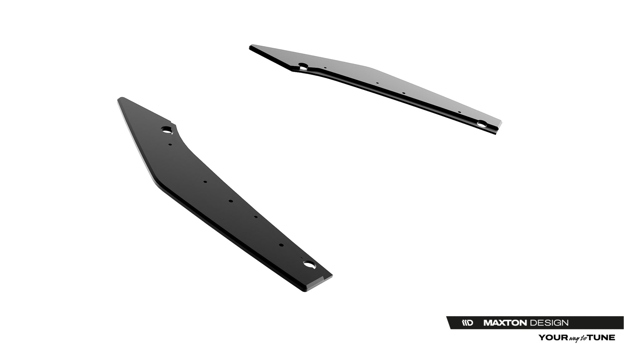 Maxton Design Street Pro Rear Side Splitters para Cupra Leon ST Mk1 Facelift - imagen 7