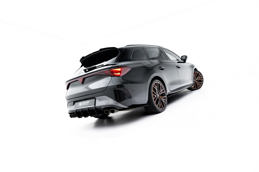 Maxton Design Street Pro Rear Side Splitters para Cupra Leon ST Mk1 Facelift - imagen 5