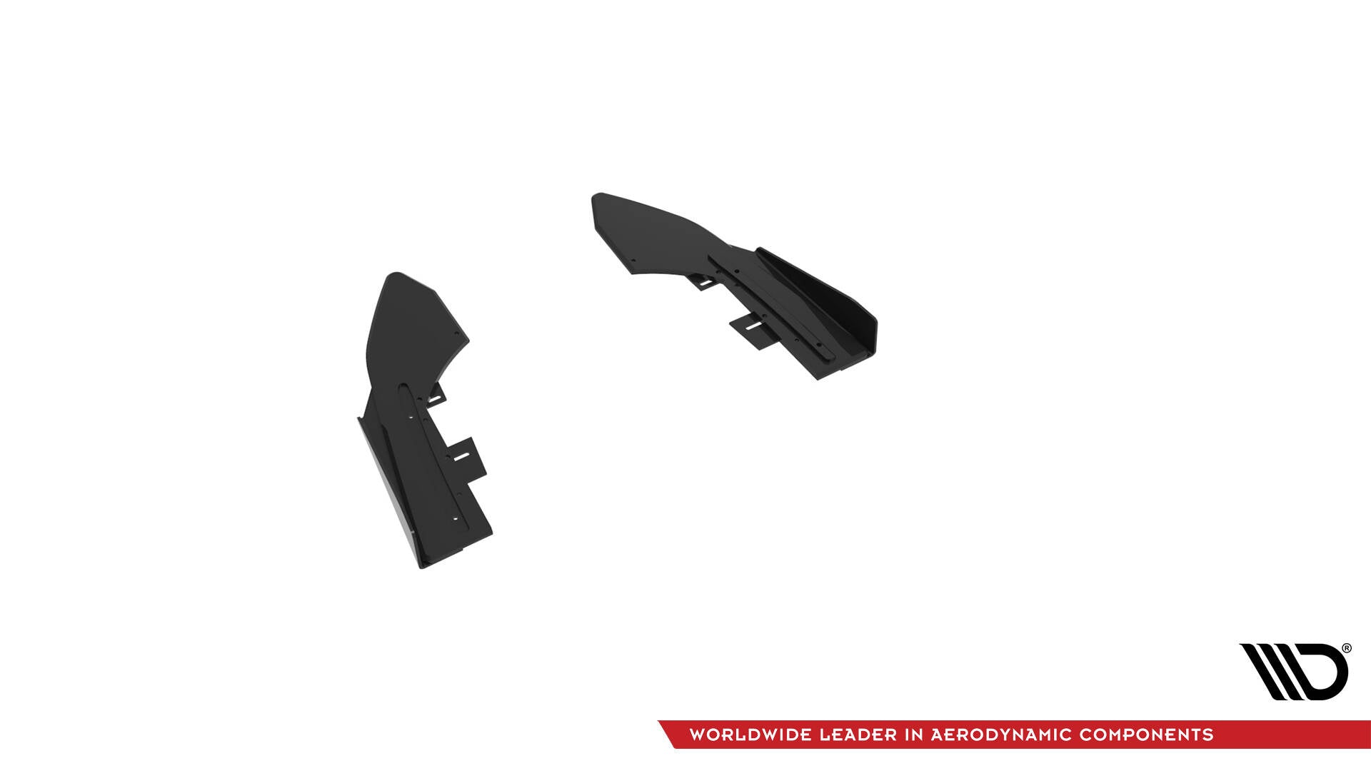 Maxton Design Street Pro Rear Side Splitters + Flaps para Audi RS3 Sedan 8V Facelift - imagen 5