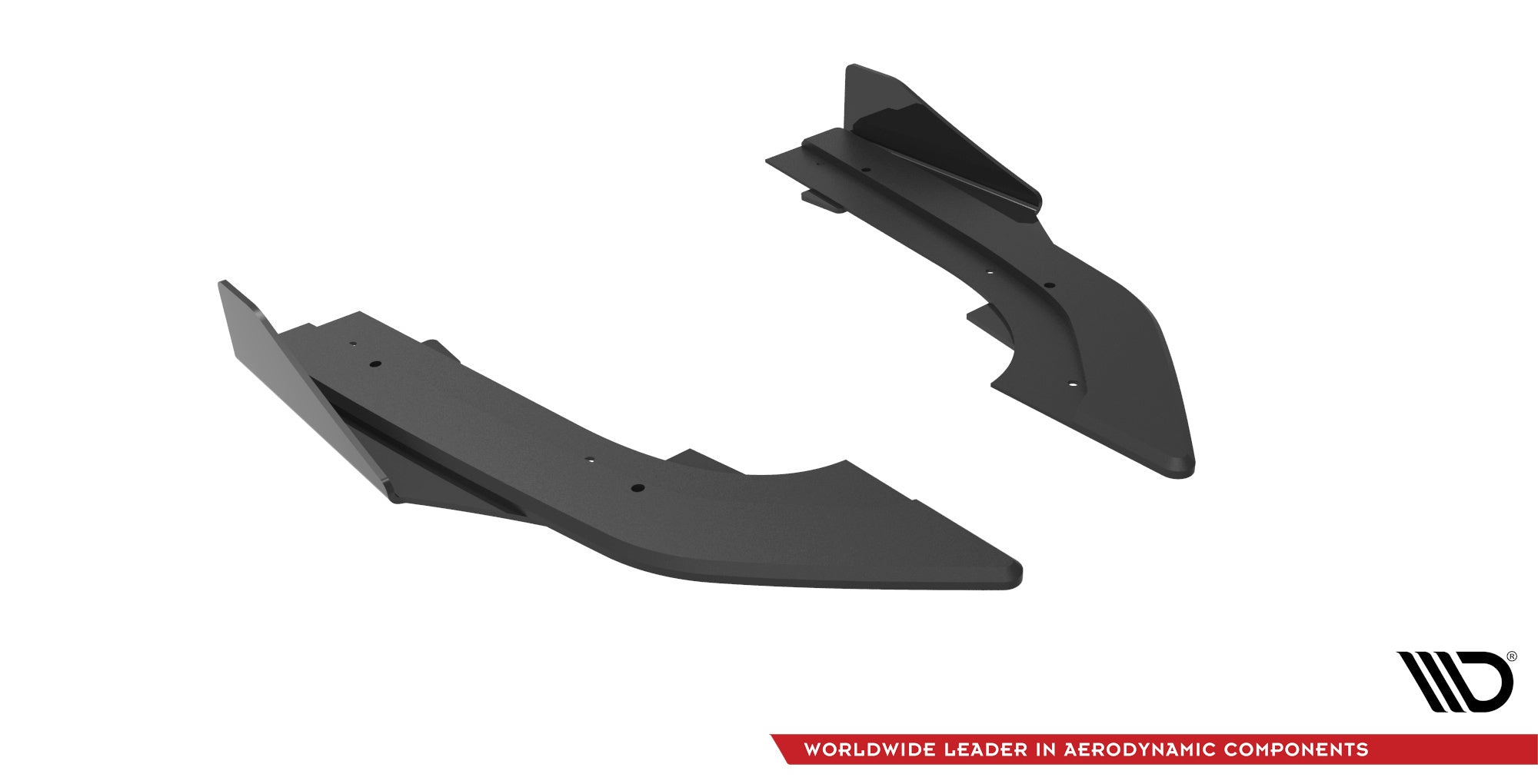 Maxton Design Street Pro Rear Side Splitters + Flaps para Audi RS3 Sedan 8Y - imagen 4