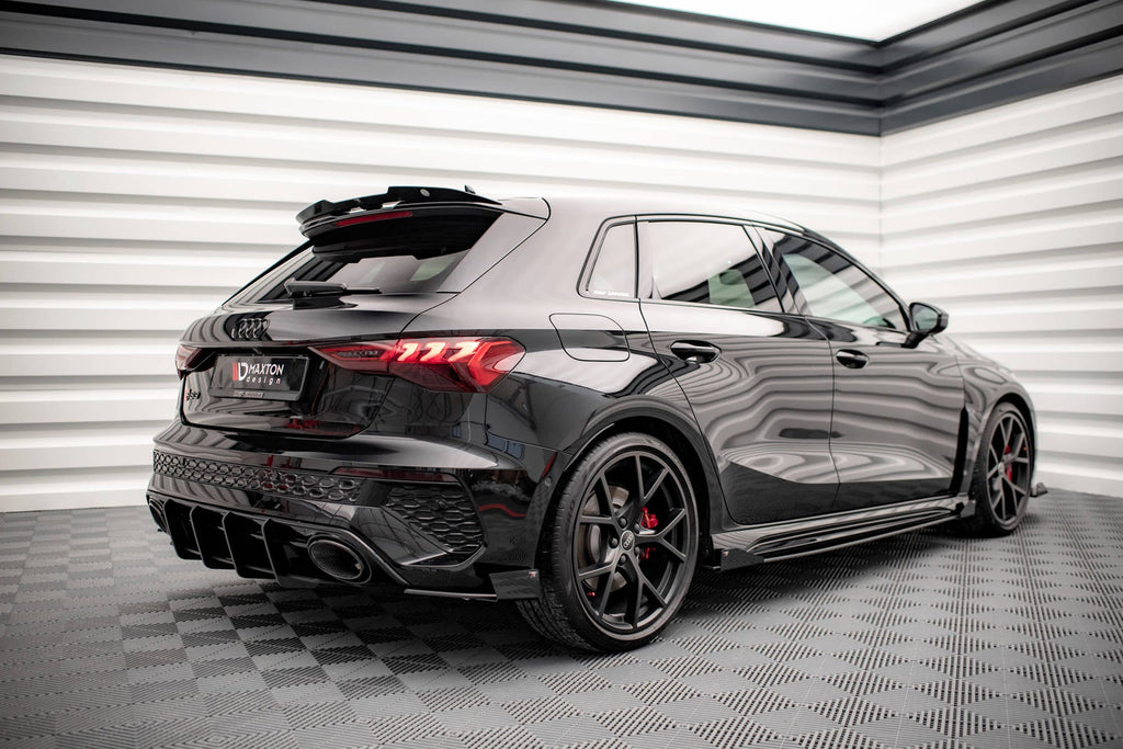 Maxton Design Street Pro Rear Side Splitters + Flaps para Audi RS3 Sportback 8Y - imagen 3