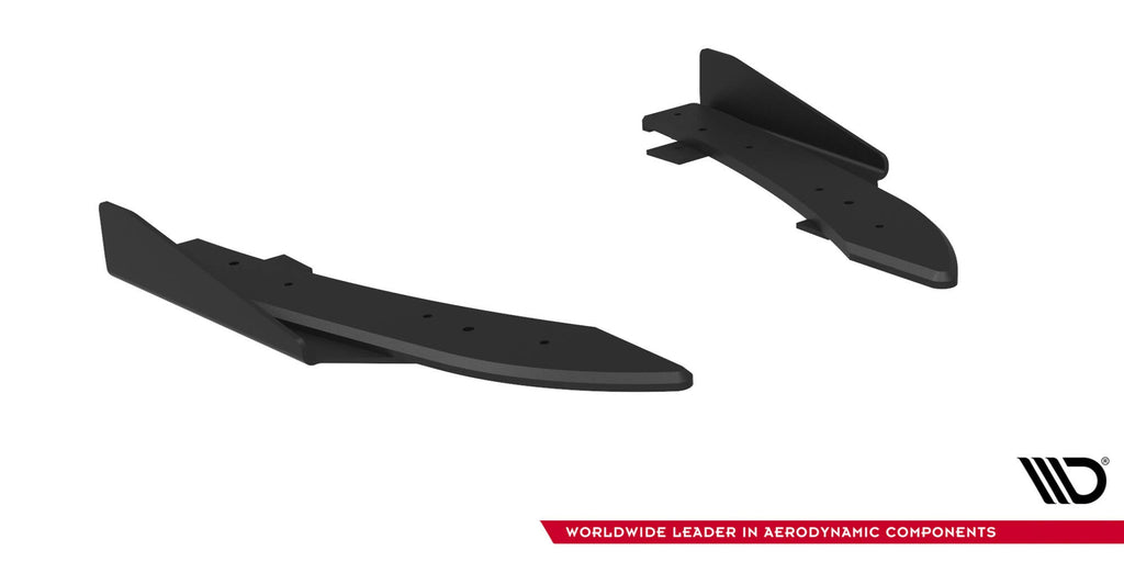 Maxton Design Street Pro Rear Side Splitters + Flaps para Audi RS5 Coupe / Sportback F5 - imagen 4