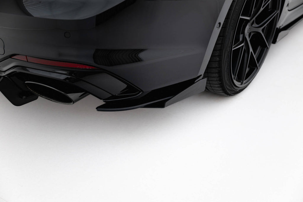 Maxton Design Street Pro Rear Side Splitters + Flaps para Audi RS5 Coupe / Sportback F5 - imagen 1
