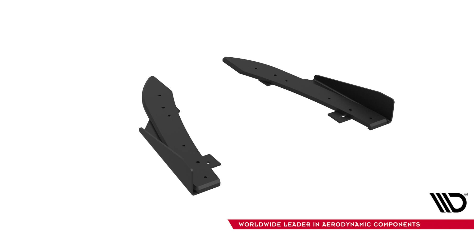 Maxton Design Street Pro Rear Side Splitters + Flaps para Audi RS5 Coupe / Sportback F5 - imagen 5