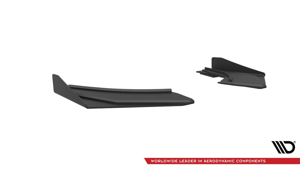 Maxton Design Street Pro Rear Side Splitters + Flaps para Audi S3 Sedan 8V - imagen 4