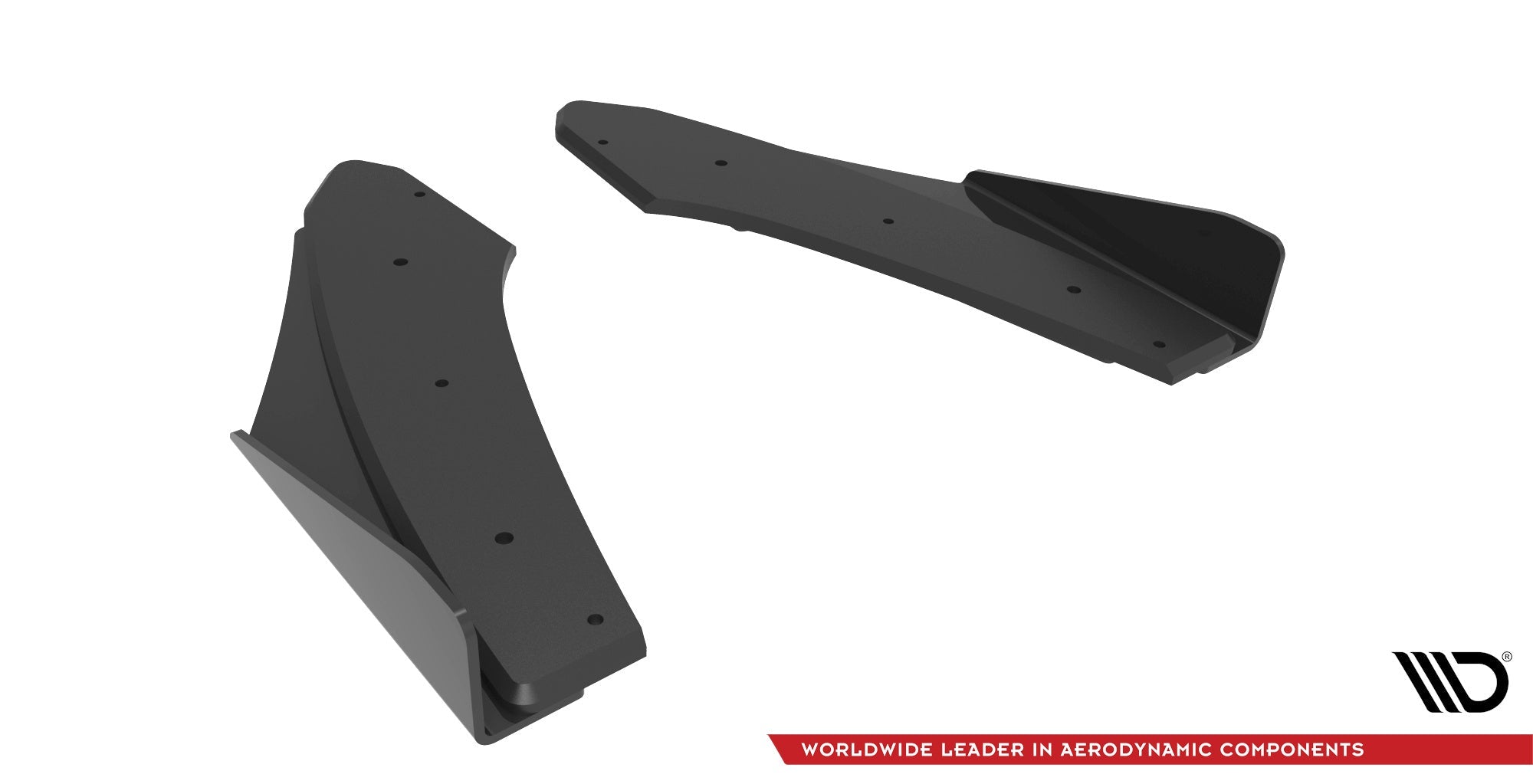 Maxton Design Street Pro Rear Side Splitters + Flaps para Audi S3 Sedan 8Y - imagen 5