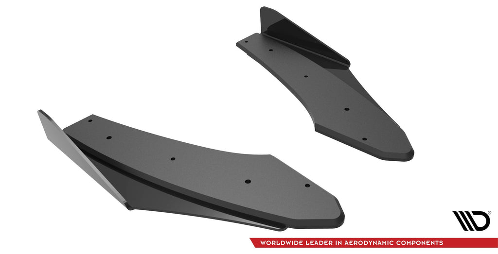 Maxton Design Street Pro Rear Side Splitters + Flaps para Audi S3 Sedan 8Y - imagen 6