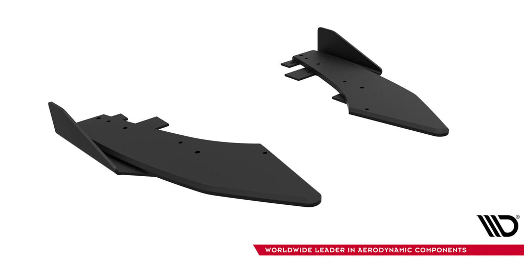 Maxton Design Street Pro Rear Side Splitters + Flaps para Audi S3 Sedan 8Y Facelift - imagen 4