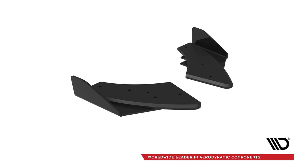 Maxton Design Street Pro Rear Side Splitters + Flaps para Audi S3 Sportback 8Y Facelift - imagen 4