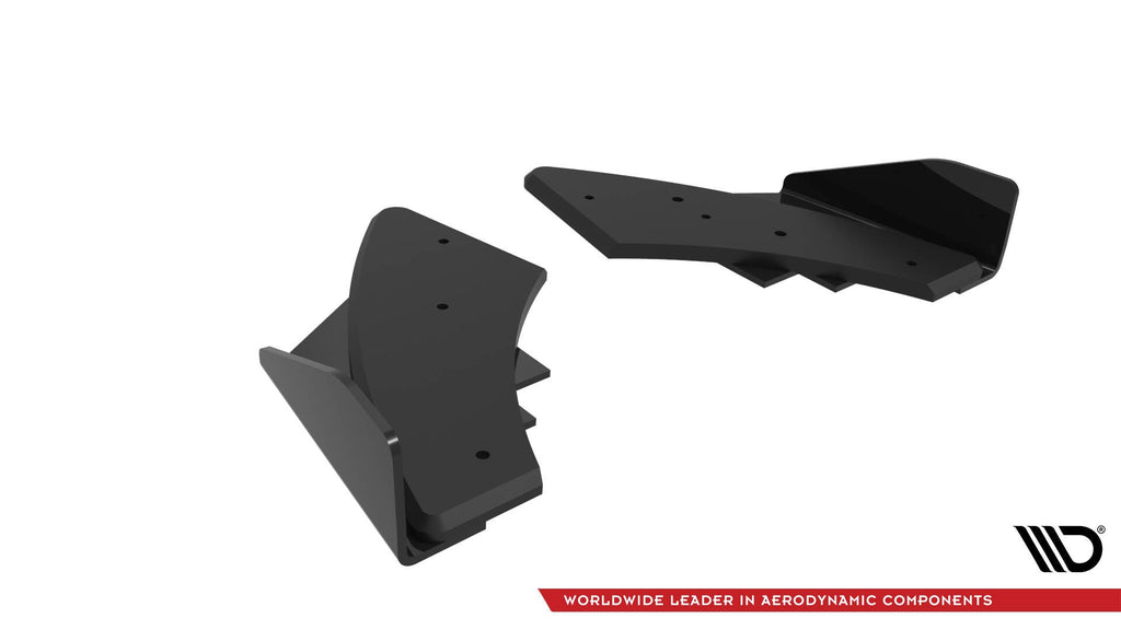 Maxton Design Street Pro Rear Side Splitters + Flaps para Audi S3 Sportback 8Y Facelift - imagen 5