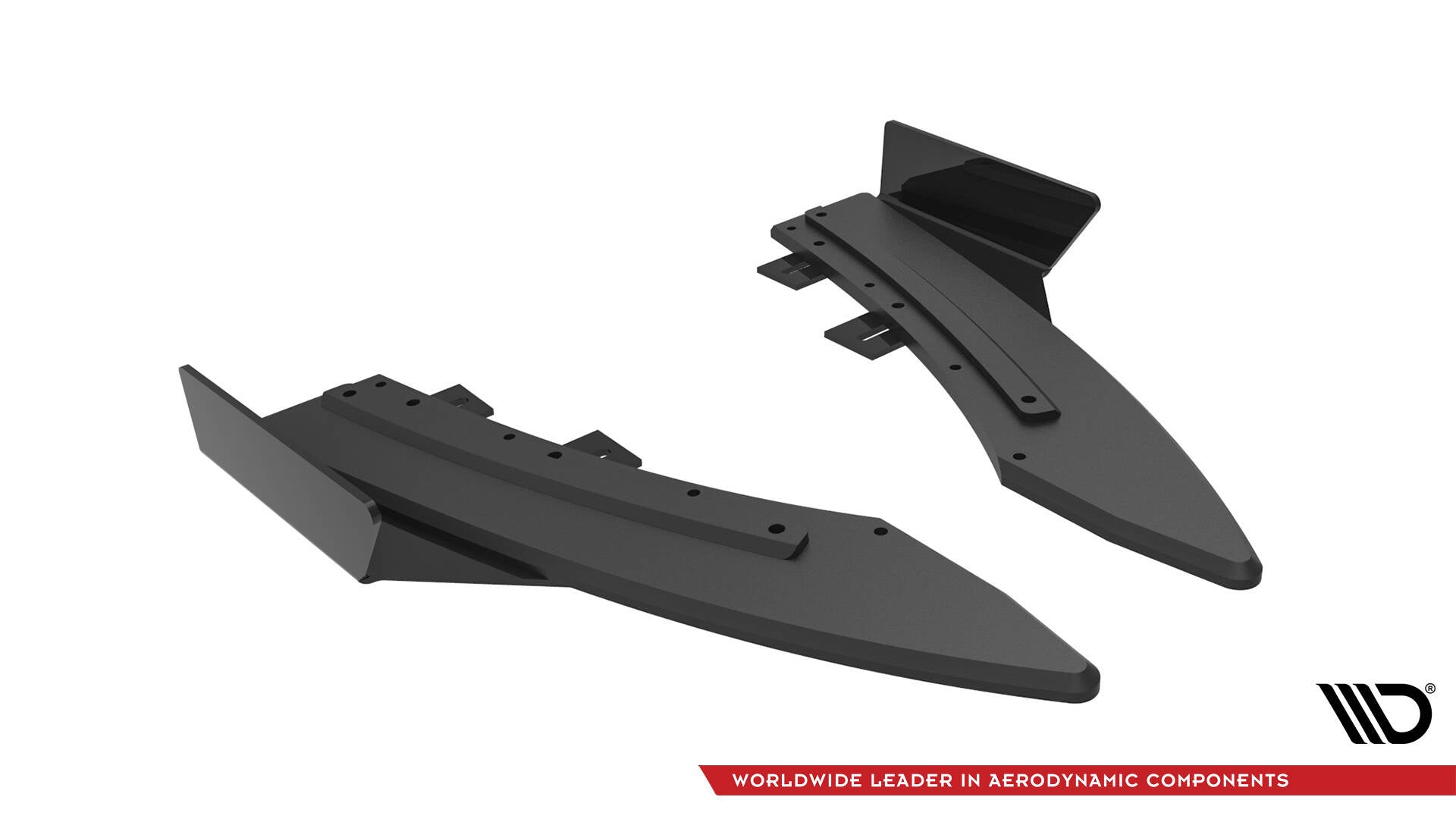 Maxton Design Street Pro Rear Side Splitters + Flaps para Audi S5 / A5 S-Line Coupe / Cabriolet 8T - imagen 4