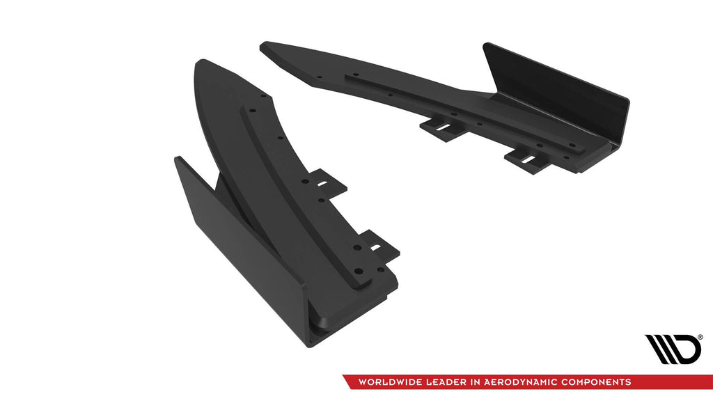 Maxton Design Street Pro Rear Side Splitters + Flaps para Audi S5 / A5 S-Line Coupe / Cabriolet 8T - imagen 5