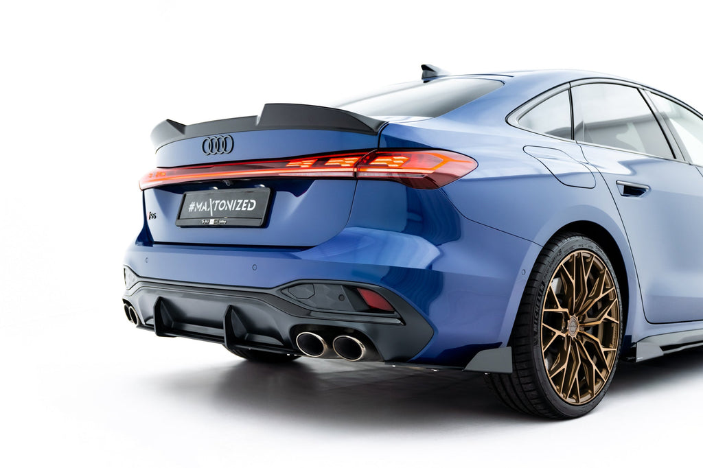 Maxton Design Street Pro Rear Side Splitters + Flaps para Audi S5 Sedan / Avant B10 - imagen 3