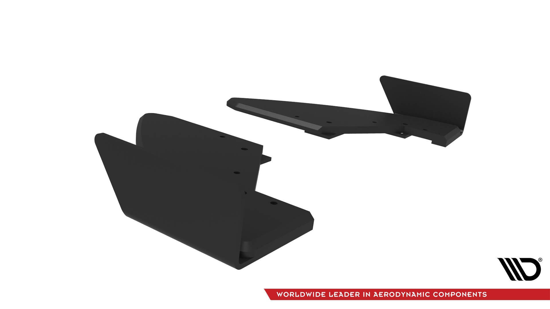 Maxton Design Street Pro Rear Side Splitters + Flaps para Audi TT S 8S Facelift - imagen 6