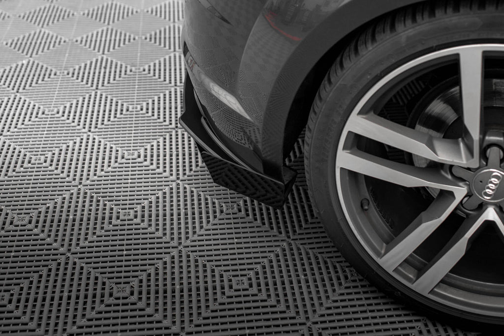 Maxton Design Street Pro Rear Side Splitters + Flapssuitable for Audi TT S-Line 8S - imagen 3