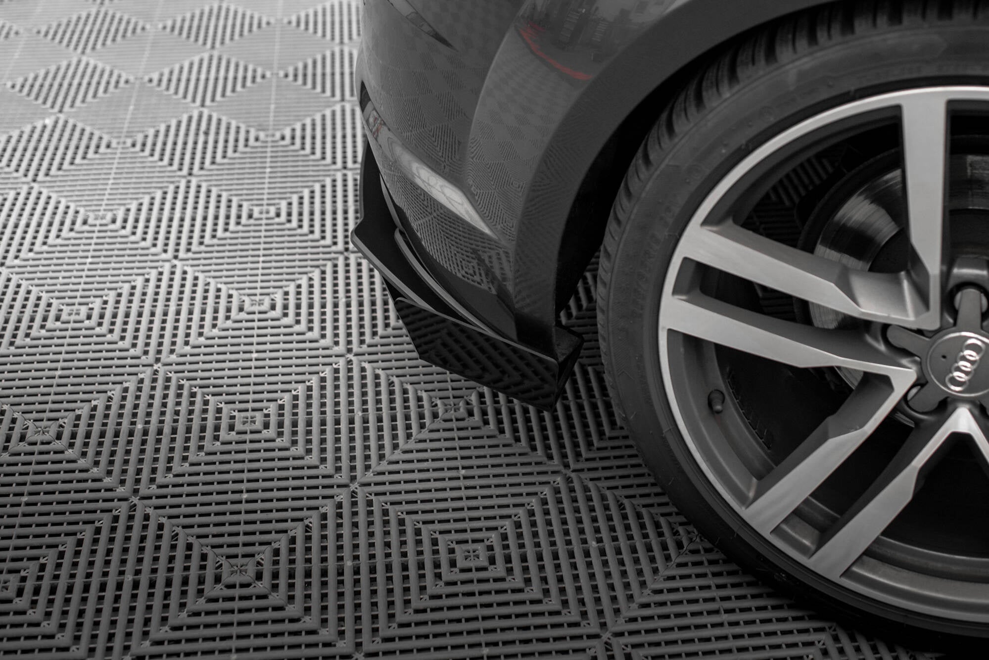 Maxton Design Street Pro Rear Side Splitters + Flapssuitable for Audi TT S-Line 8S - imagen 3