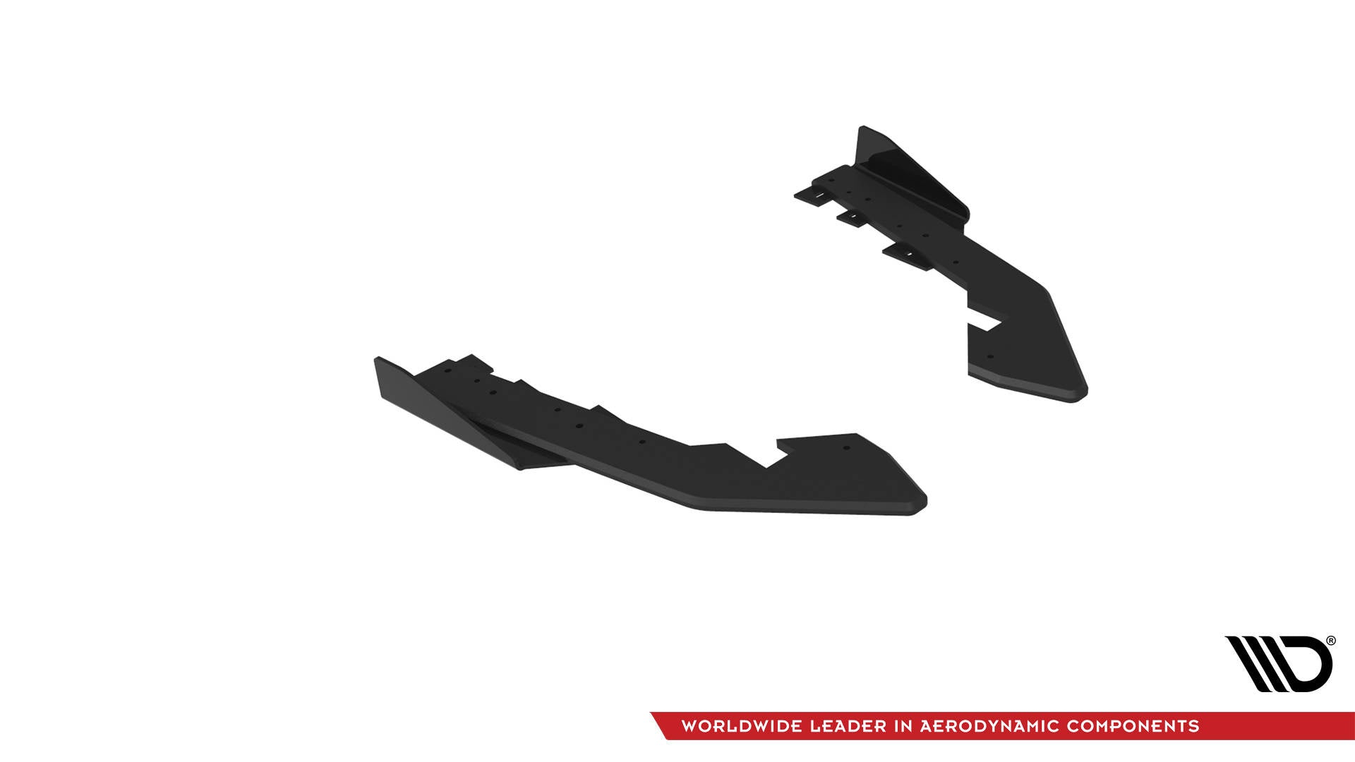 Maxton Design Street Pro Rear Side Splitters + Flaps para BMW 2 Coupe G42 - imagen 4