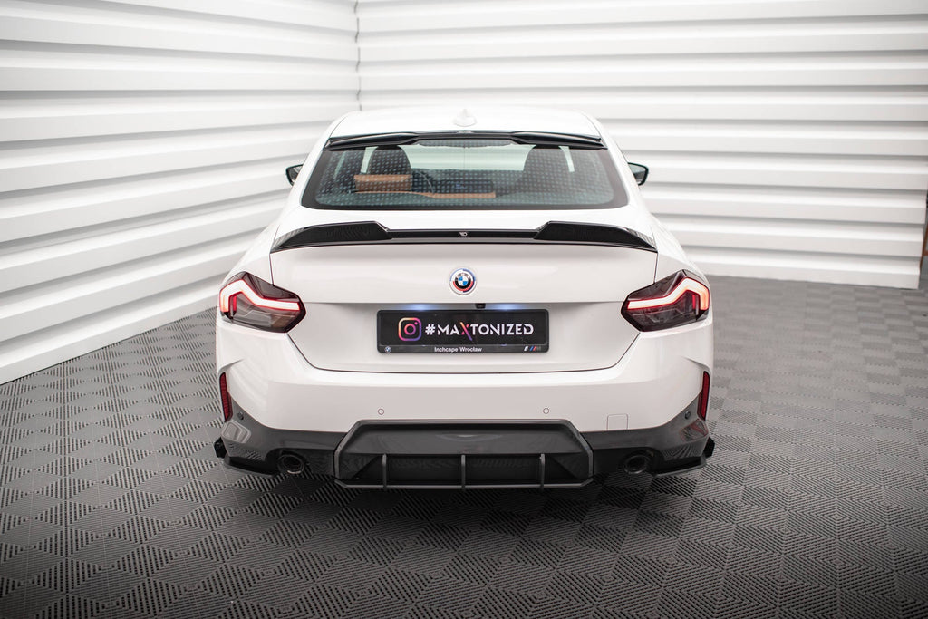 Maxton Design Street Pro Rear Side Splitters + Flaps para BMW 2 Coupe M-Pack G42 - imagen 2