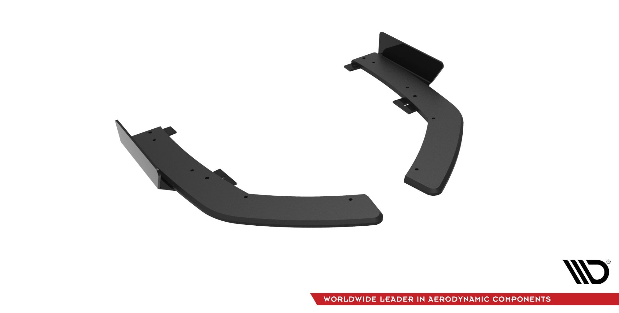 Maxton Design Street Pro Rear Side Splitters + Flaps para BMW 2 Coupe M-Pack G42 - imagen 4