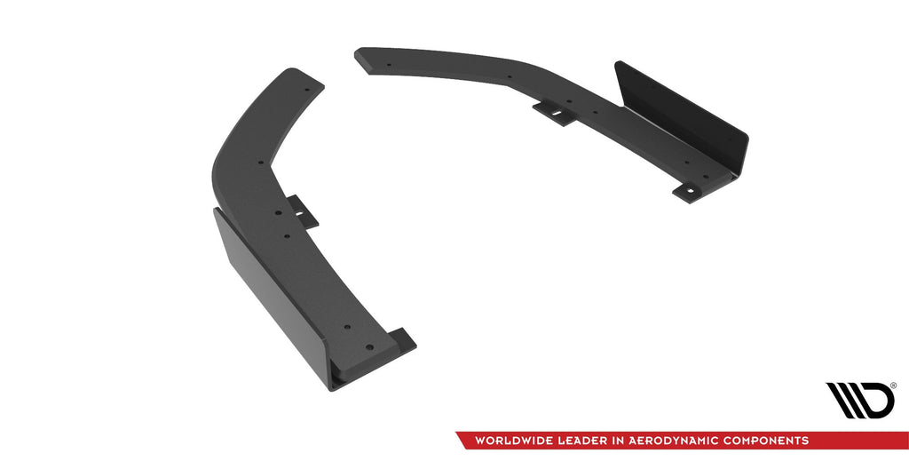 Maxton Design Street Pro Rear Side Splitters + Flaps para BMW 2 Coupe M-Pack G42 - imagen 5