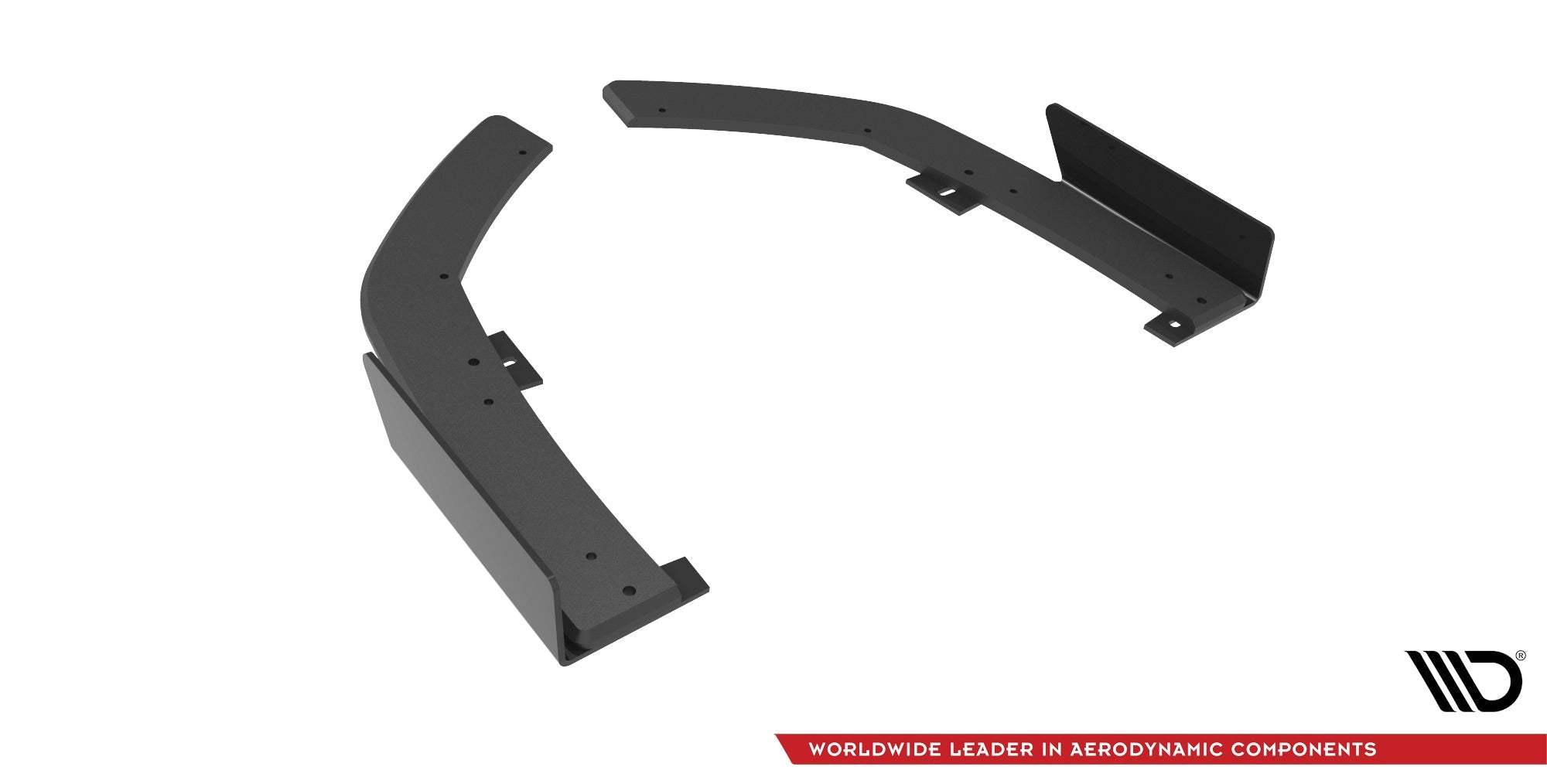Maxton Design Street Pro Rear Side Splitters + Flaps para BMW 2 Coupe M-Pack G42 - imagen 5