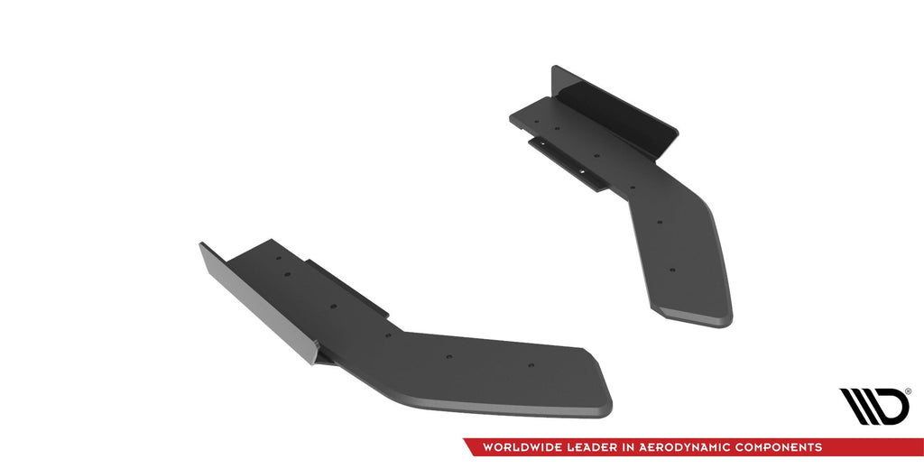 Maxton Design Street Pro Rear Side Splitters + Flaps para BMW 2 Coupe M240i G42 - imagen 4