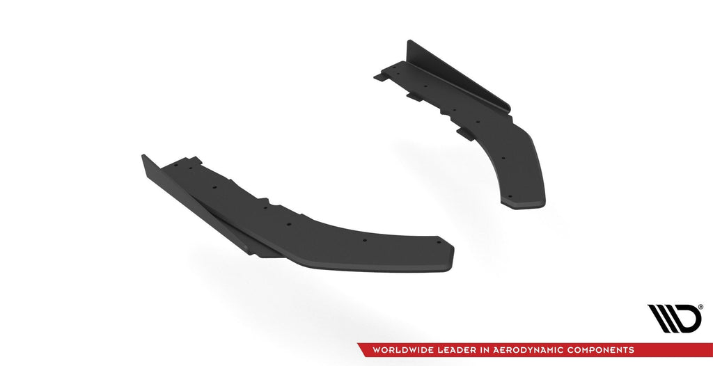 Maxton Design Street Pro Rear Side Splitters + Flaps para BMW 4 M-Pack G22 / G23 / G22 Facelift / G23 Facelift - imagen 3