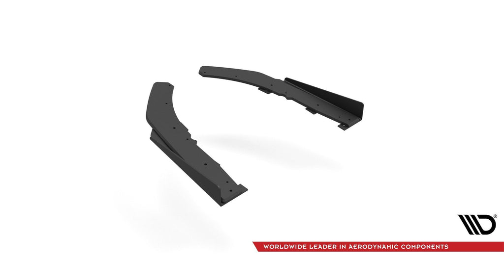 Maxton Design Street Pro Rear Side Splitters + Flaps para BMW 4 M-Pack G22 / G23 / G22 Facelift / G23 Facelift - imagen 4