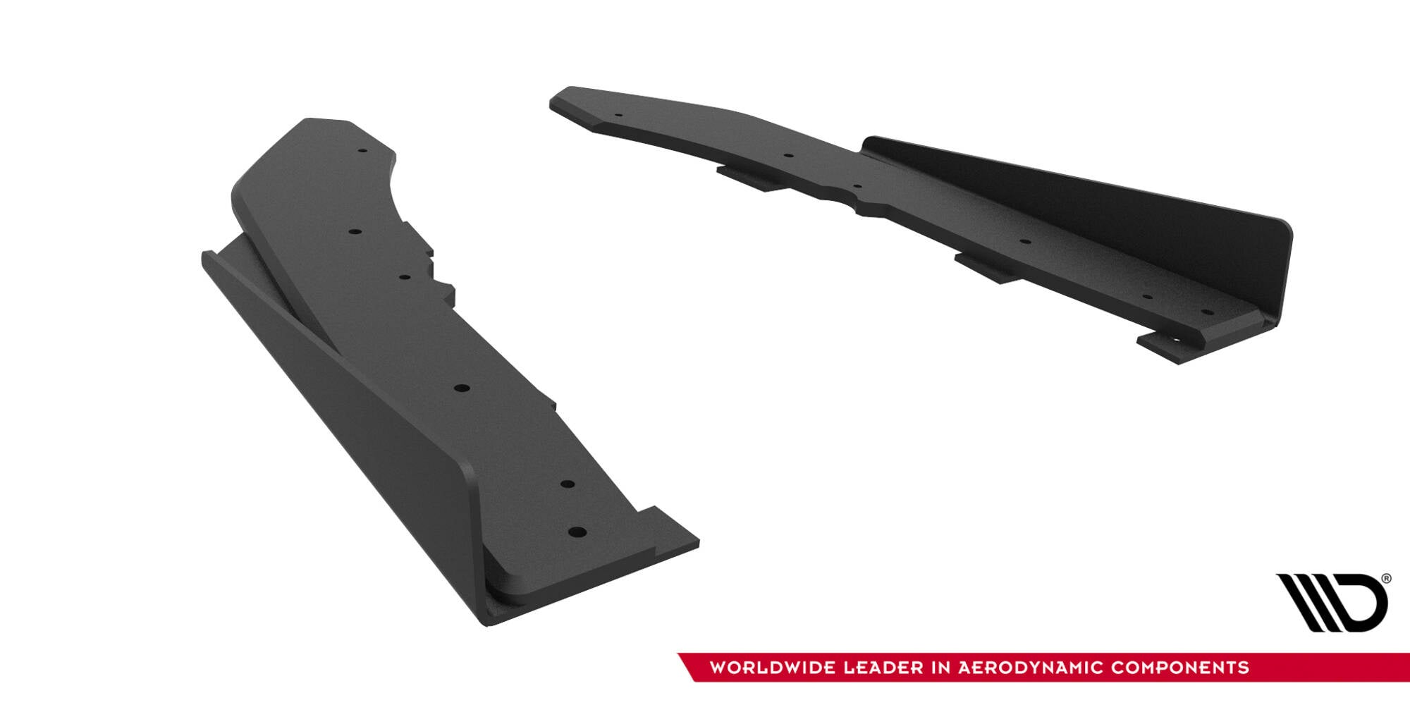 Maxton Design Street Pro Rear Side Splitters + Flaps para BMW M440i G22 / G23 / G22 Facelift / G23 Facelift - imagen 5