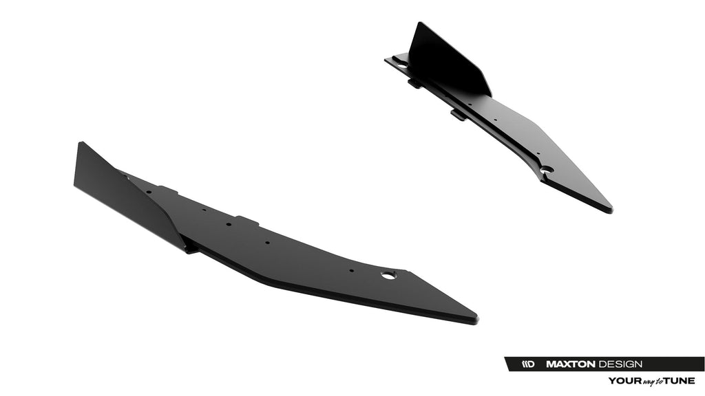 Maxton Design Street Pro Rear Side Splitters + Flaps para Cupra Leon ST Mk1 Facelift - imagen 4