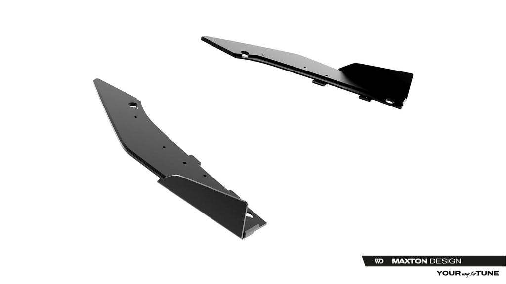 Maxton Design Street Pro Rear Side Splitters + Flaps para Cupra Leon ST Mk1 Facelift - imagen 5