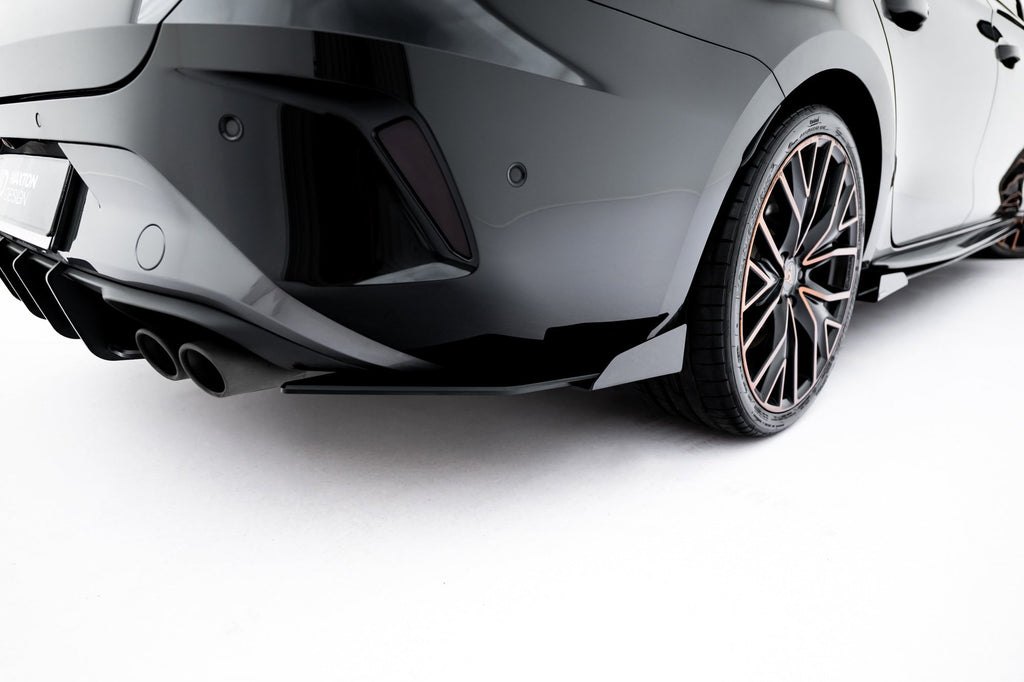Maxton Design Street Pro Rear Side Splitters + Flaps para Cupra Leon ST Mk1 Facelift - imagen 1