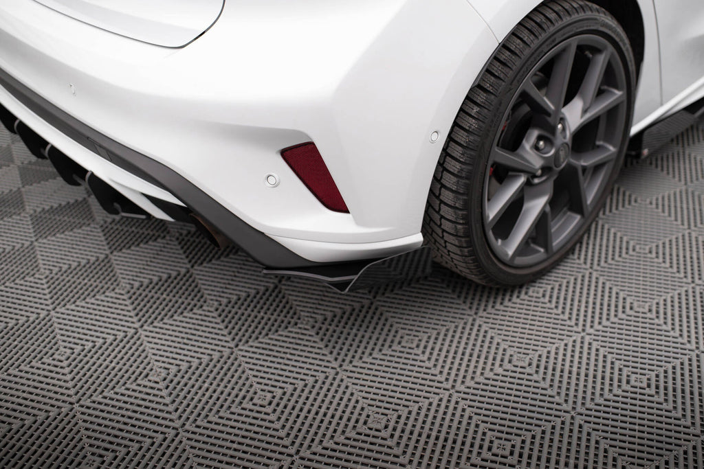 Maxton Design Street Pro Rear Side Splitters + Flaps para Ford Focus ST Mk4 - imagen 1