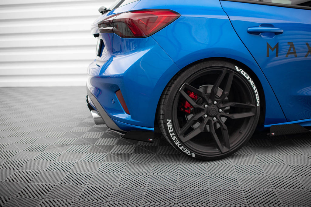 Maxton Design Street Pro Rear Side Splitters + Flaps para Ford Focus ST Mk4 - imagen 7