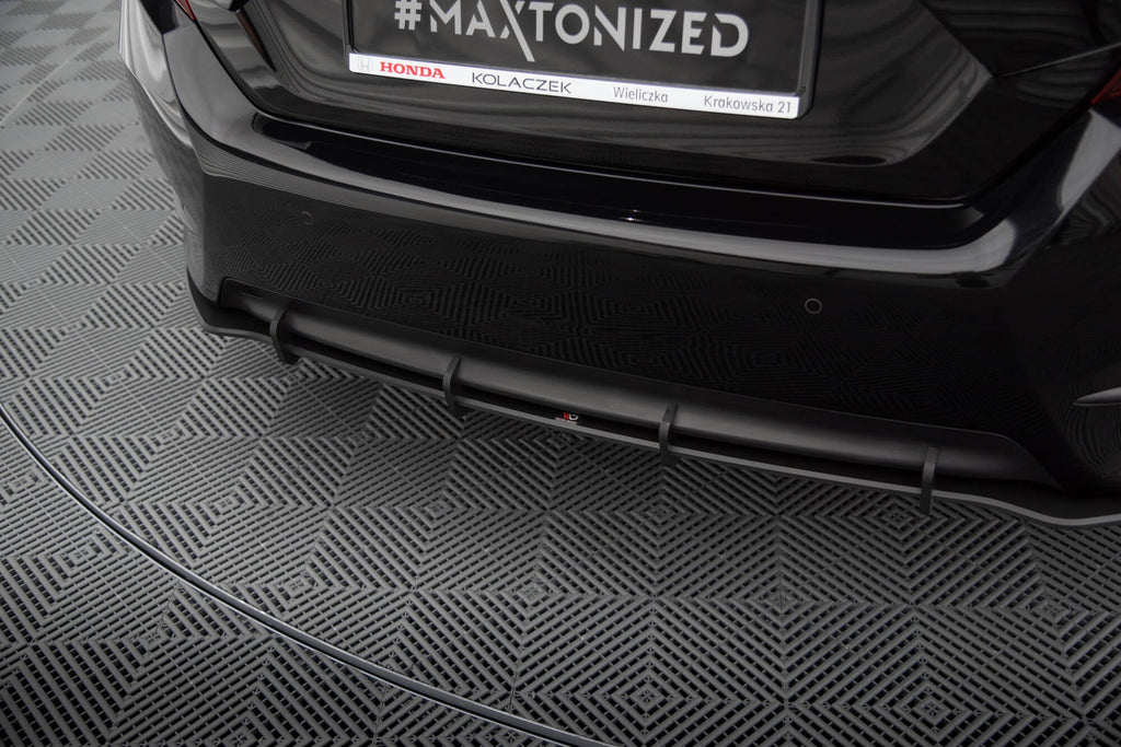 Maxton Design Street Pro Rear Side Splitters + Flaps para Honda Civic Mk10 - imagen 2