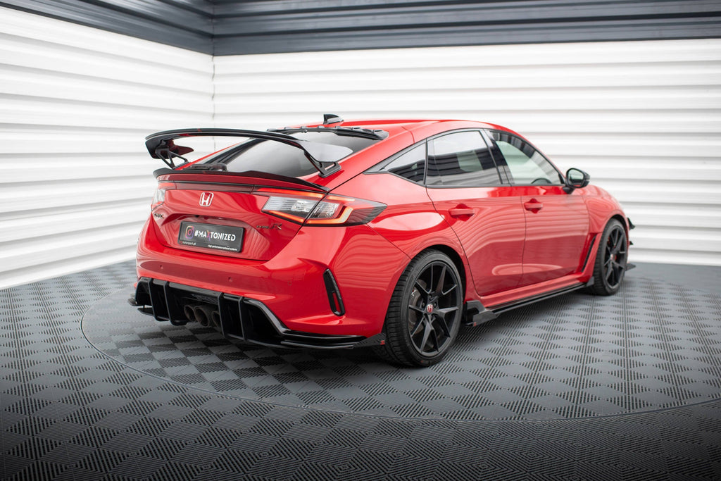 Maxton Design Street Pro Rear Side Splitters + Flaps para Honda Civic Type-R Mk 11 - imagen 2