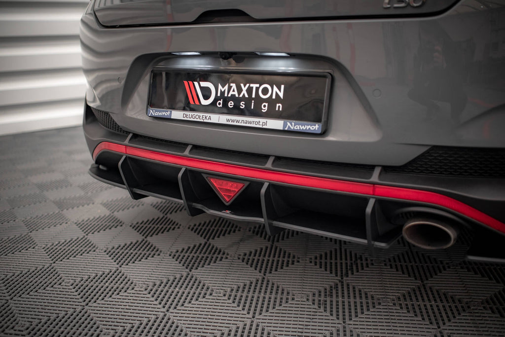 Maxton Design Street Pro Rear Side Splitters + Flaps para Hyundai I30 Fastback N-Line Mk3 Facelift - imagen 3